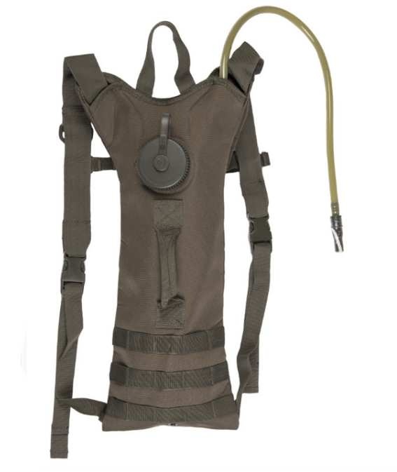 Fronten på Hydration Pack 3 Liters, Oliven