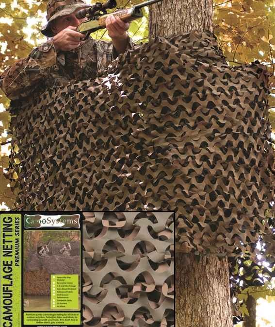 Sløringsnet Basic Light 2,4X3,0 - Woodland