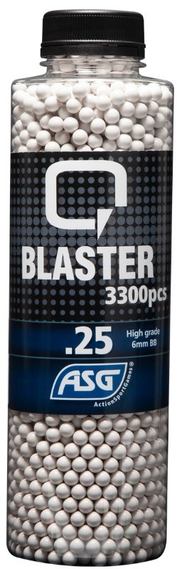 Gode Q Blaster 0,25g Hardball kugler med 3300 kugler i flaske
