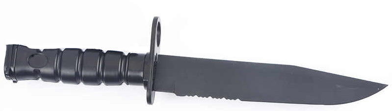 Lækker hardball trænings kniv som er lavet i en blanding af plast og gummi