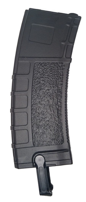 Modsat side af det fantastiske M4 140 skuds mid cap magasin fra swiss arms