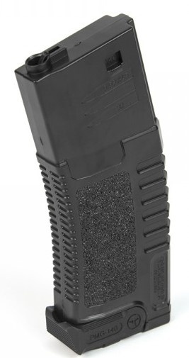 Amoeba M4 140 Skuds Magasin i Sort er her uden dummy patroner