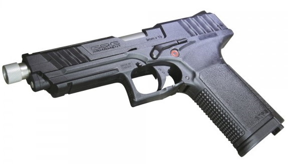 G&G's egen billede af deres GTP9 i sort