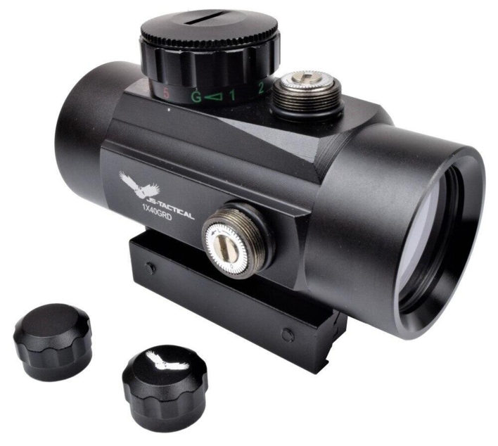 Sigtet kan justeres i vind og elevation