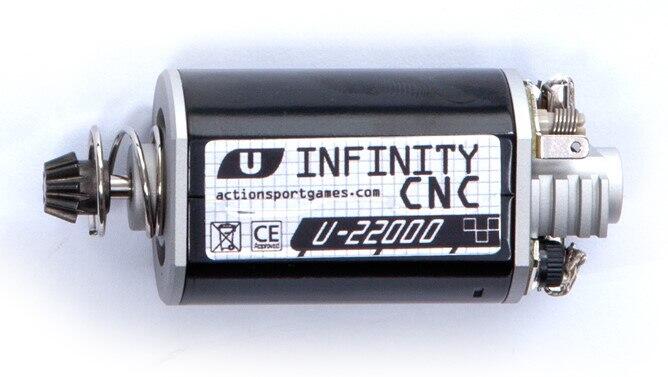 Stærk INFINITY CNC Motor med  Kort aksel og som kan kører 22000 rpm