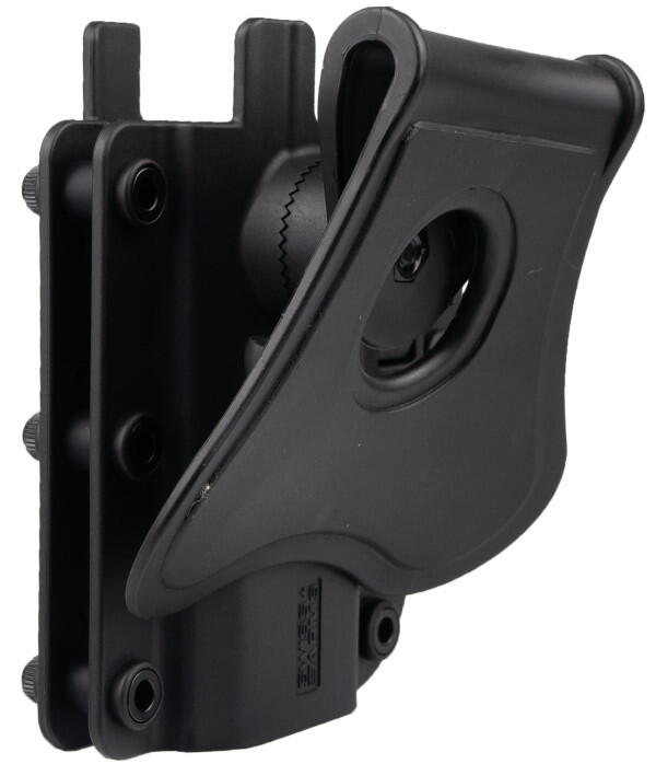 Adapt-X Level 3 swiss arms hardball Pistol hylster i Sort som passer til over 200 airsoft pistoler