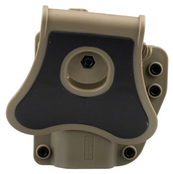 Adapt-X Level 3 airsoft Pistol hylster i Ranger Green som passer til 200 hardball pistoler