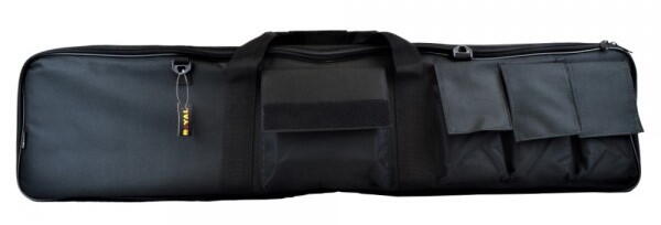 Lækker sort softgun gevær taske der er 106 cm lang