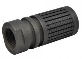 Fed airsoft flash hider som er lavet i metal