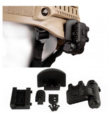 Her er montage metoderne til denne element airsoft EX029 hjelm led lygte