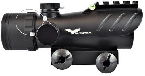 Lækkert fuld metal rødpunktssigte som har en 30 mm linse der er coated i rød