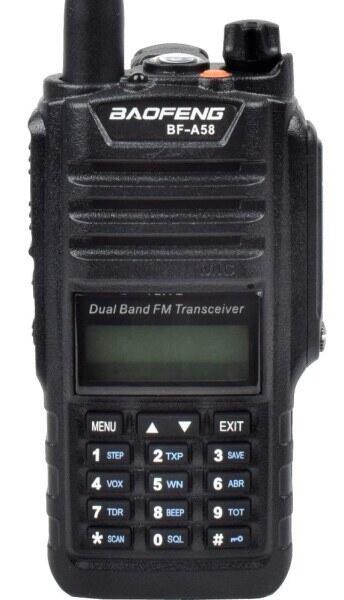 Baofeng dual band radio der er vandtæt og støv sikker til airsoft brug