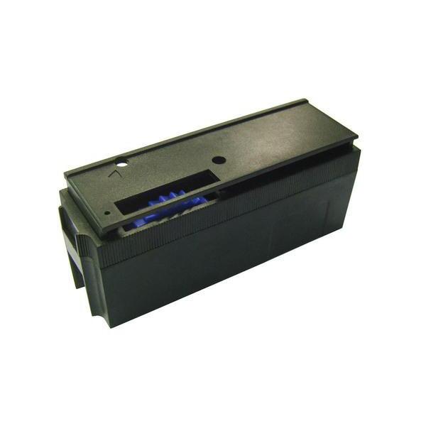 Denne hi cap magasin ruller er elektrisk og bruger 2 stks AAA batterier