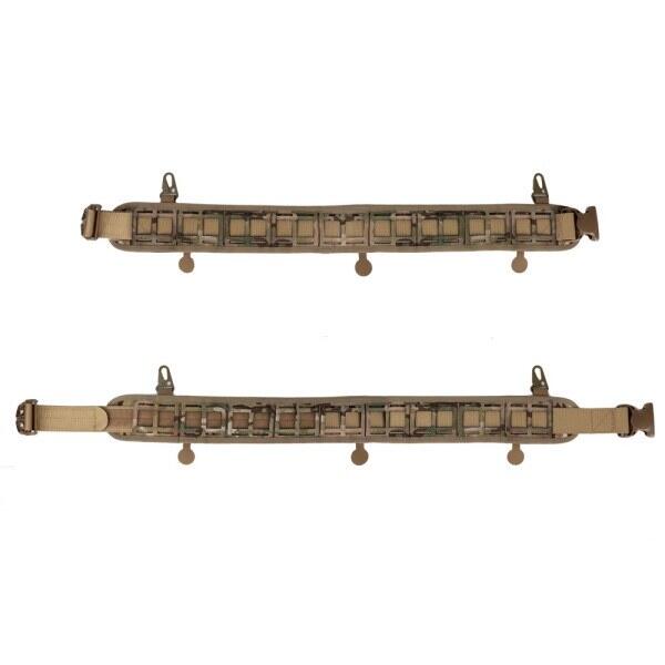 Taktisk bælte som kan justeres længden via velcro