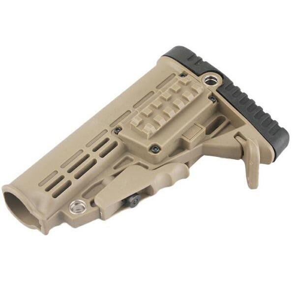 Lækker tan hardball kolbe med et taktisk udseende