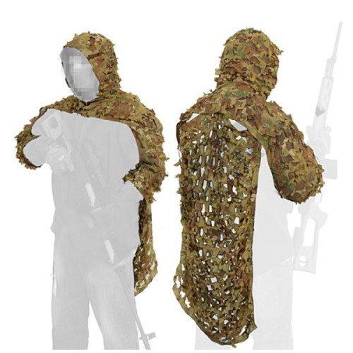 Her kan man se hvordan dette ghillie suit skal sidde på hardball spilleren