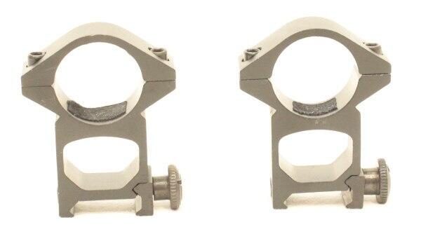 Montageringe sættet er på Ø25,4 hvilket vil sige at man kan bruge mange airsoft kikkert sigte midler til denne