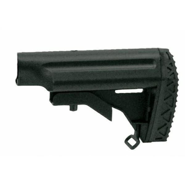 Lækker airsoft cranestock m4 riffel kolbe i sort