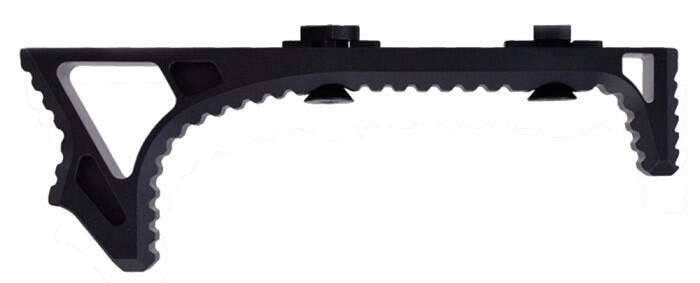 Højre side af dette curved airsoft front greb som passer til softguns med m-lok system