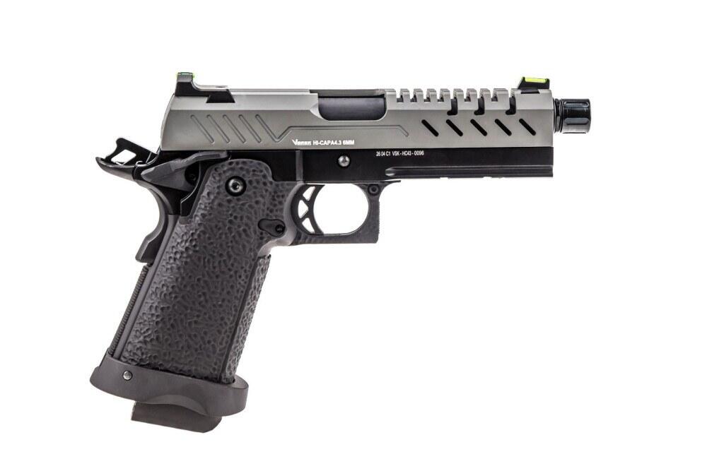 Hi-capa 4.3 hardballvåben i grå og sort