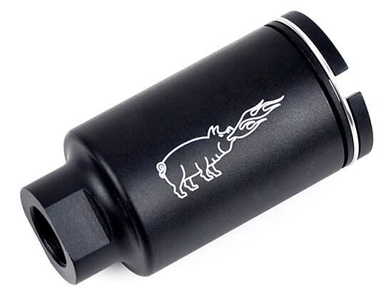 Element airsoft loudner med en gris som spyder ild hen af siden