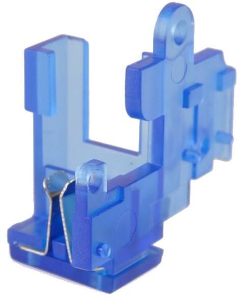 Harball V2 gearbox kontaktsæt er i gennemsigtig blå polycarbonat