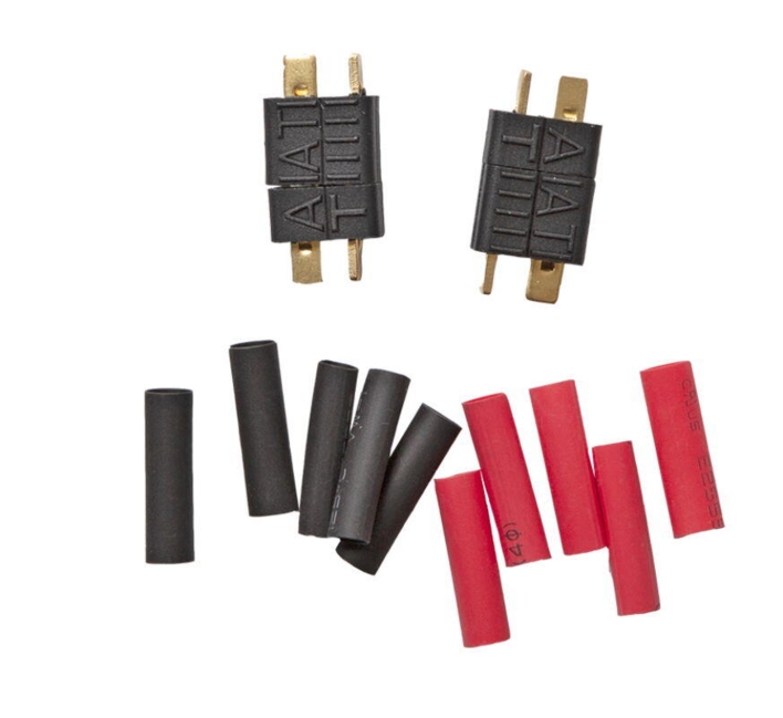 Dette sæt kommer med krypeflex og to gange deans stik som kan bruges til elektriske softgun våben