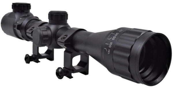 Sniper sigtet her har en 32 mm linse og er lavet i aluminium