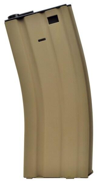 hardball M4, m15 og m16 magasin med plads til 300 bbs i farven Dark Earth