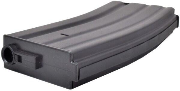 Dette sorte 130 skuds mid-cap magasin er det nemmest at bruge en hardball speedloader til at fylde magasinet med