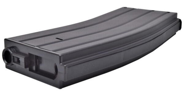 I toppen af flash magasinet er der en låge som skal åbnes før det kan blive fyldt med softgun kugler