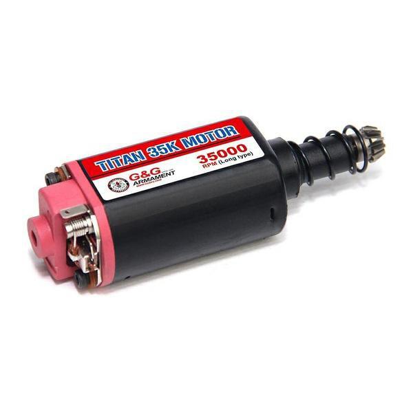 G&Gs titan softgun m4 motor kan kører med 35000 omdrejninger