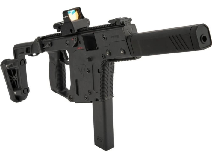 Denne hardball kriss vector lyddæmper har en AT2000R tracer unit gemt indeni