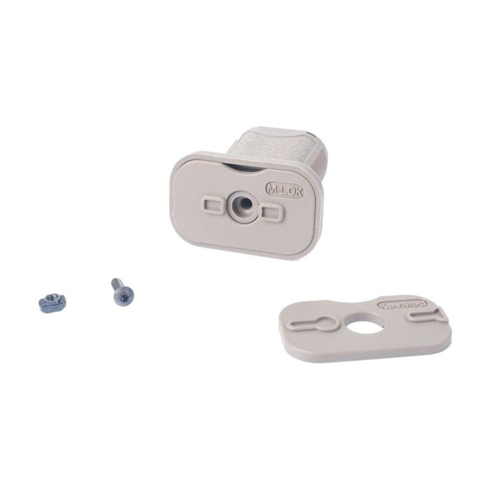 Tan softgun greb med anti-slip ydre for bedre kontrol over våbnet