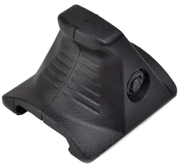 Softgun handstop som passer på en 20mm rail i sort
