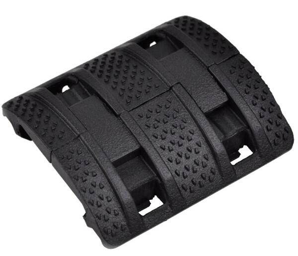 Rail cover til airsoft rifle, hvilket sikre at du ikke skære dig på rail kanterne