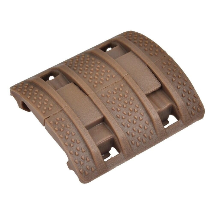 Tan rail cover så man ikke skære sig på rail kanterne ude handsker