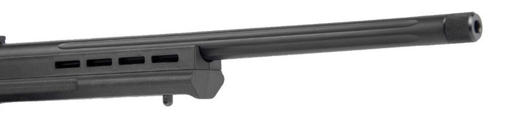 Tactical 1 sniperen har gevind i løbet, som er gjort i tilfælde af hvis man gerne vil have en lyddæmper, eller andet for enden af sin sniper