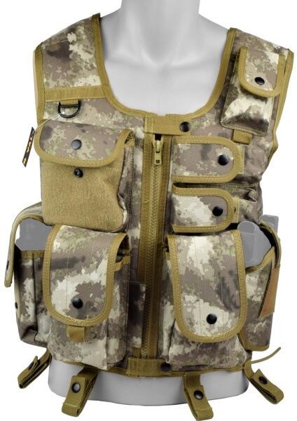 Smart taktisk vest, som gør du har plads til alle de hardball ting, du nu har brug for, som pistol, magasiner, radio osv.