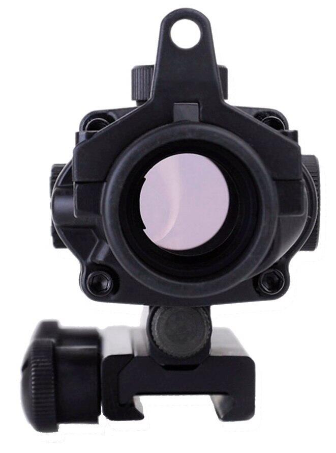 Dette sigte er lavet i et sort design, med en ridsefri overflade