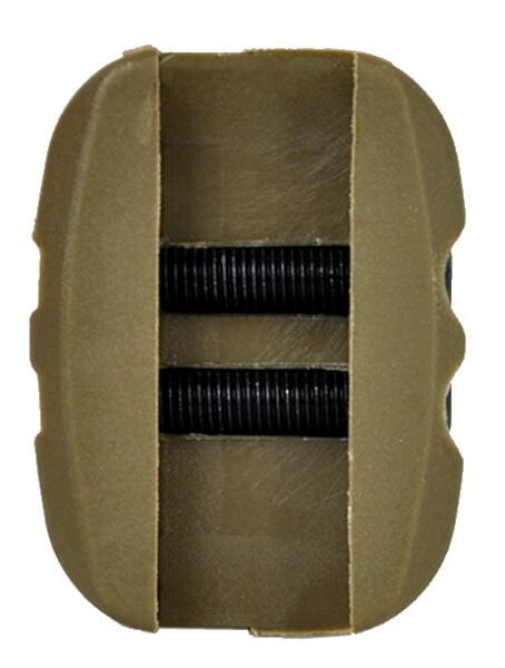 Dette greb er lodret, i farven tan og omkring 92mm højt