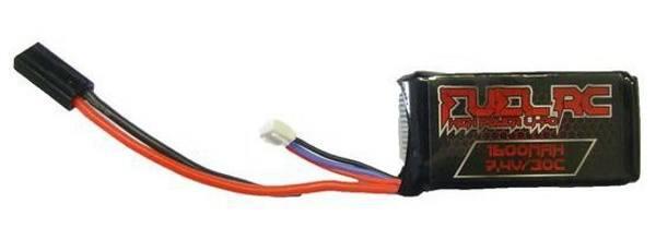 Dette er et perfekt lipo batteri, til små hardball rifler, med lidt batteri plads