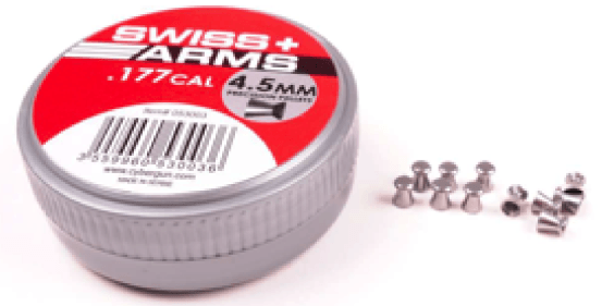 Denne pakke kommer med 500 stk flad hovedet hagl