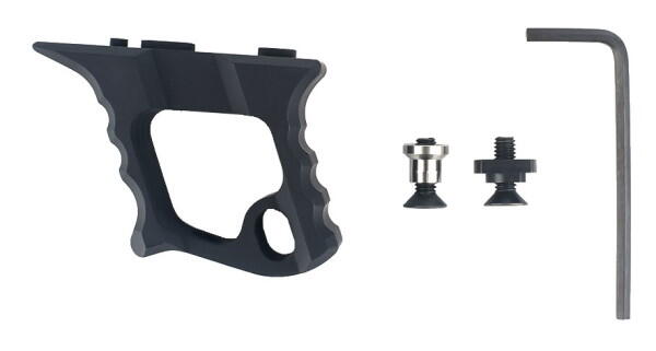 Dette hardball greb kan både påsættes M-lok & keymod rails