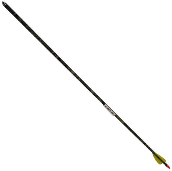 Dette er en camoufleret aluminium pil, til bueskydning