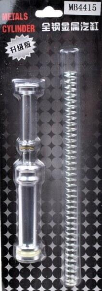 Dette er et fjedersæt til softgun sniper rifler fra well, og kan få ens sniper til at skyde 3 joule