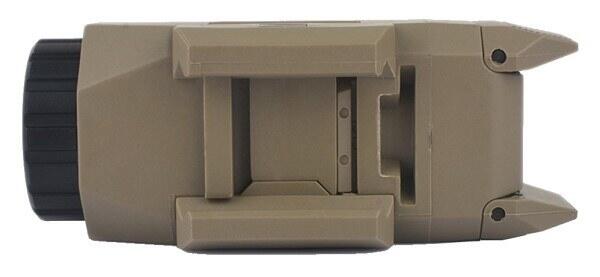 Lygten er quick attach med en skrue på siden, så det ikke tager lang tid at montere