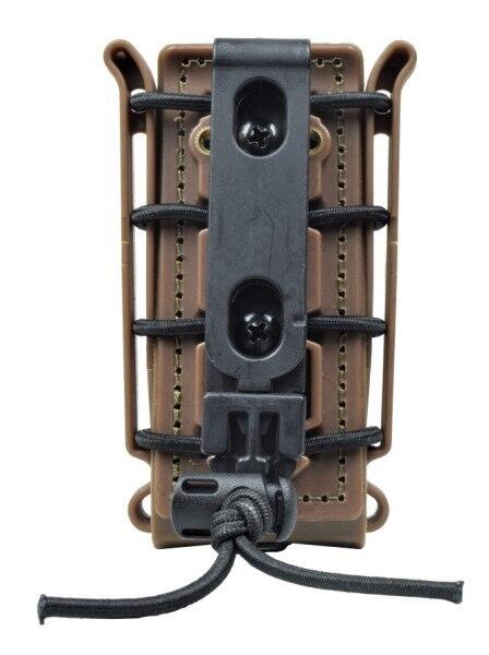 Lommen kan let monteres på et molle system, eller på bælte