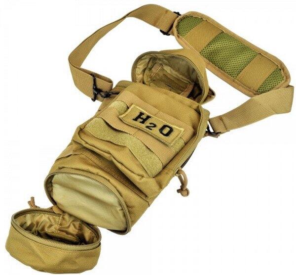 Lommen kommer med velcro på fronten, hvilket gør man let kan påsætte patches