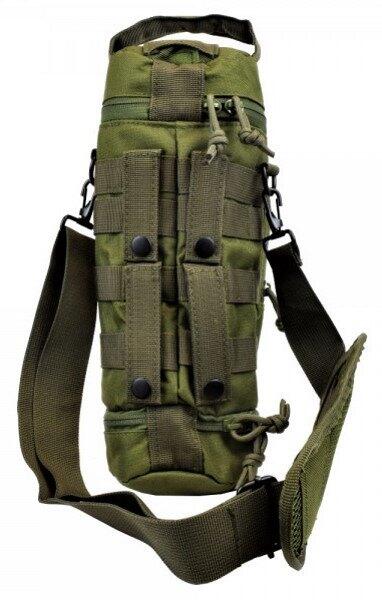 Denne lomme bruger et molle system, hvilket gør man let kan påsætte den til en vest eller et bælte